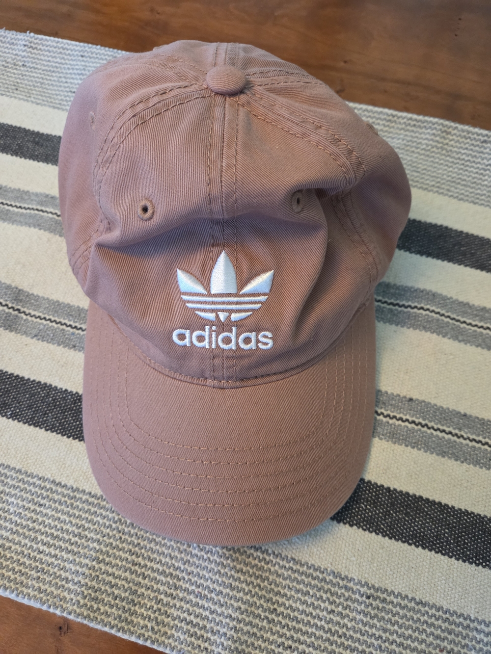 adidas Woman's Pink Trefoil Baseball Cap